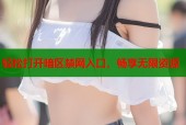 轻松打开暗区禁网入口，畅享无限资源