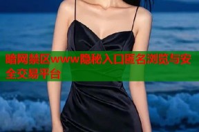 暗网禁区www隐秘入口匿名浏览与安全交易平台