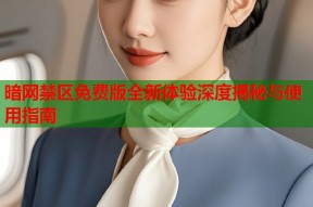 暗网禁区免费版全新体验深度揭秘与使用指南