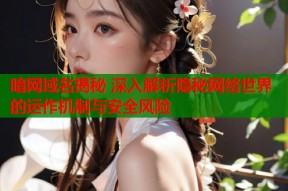 暗网域名揭秘 深入解析隐秘网络世界的运作机制与安全风险