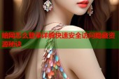 暗网怎么登录详解快速安全访问隐藏资源秘诀