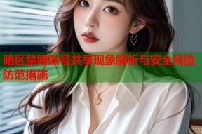 暗区禁网账号共享现象解析与安全风险防范措施