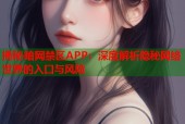 揭秘暗网禁区APP：深度解析隐秘网络世界的入口与风险