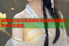 暗网的功能与用途揭秘全面解析暗网世界的真实面貌