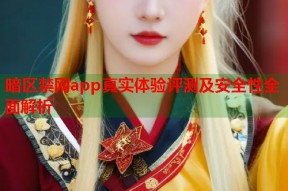 暗区禁网app真实体验评测及安全性全面解析