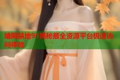 暗网禁地91揭秘最全资源平台极速访问体验