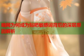 暗网为何成为贴吧敏感词背后的深层原因解析