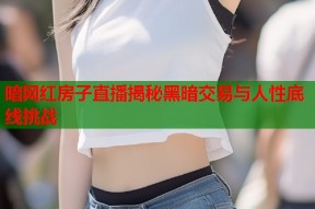暗网红房子直播揭秘黑暗交易与人性底线挑战