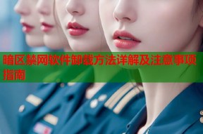 暗区禁网软件卸载方法详解及注意事项指南