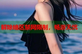 解除暗区禁网限制，畅游无忧
