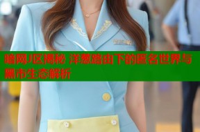 暗网J区揭秘 洋葱路由下的匿名世界与黑市生态解析