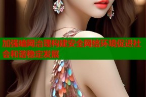 加强暗网治理构建安全网络环境促进社会和谐稳定发展