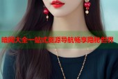 暗网大全一站式资源导航畅享隐秘世界