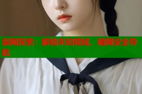 禁网探索：解锁未知领域，暗网安全导航