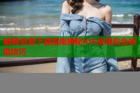 暗网资源下载指南揭秘iOS应用安全使用技巧