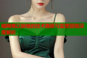 暗网难以禁绝的技术隐匿与监管困境深度解析