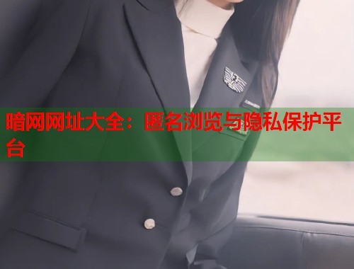暗网网址大全：匿名浏览与隐私保护平台  第1张