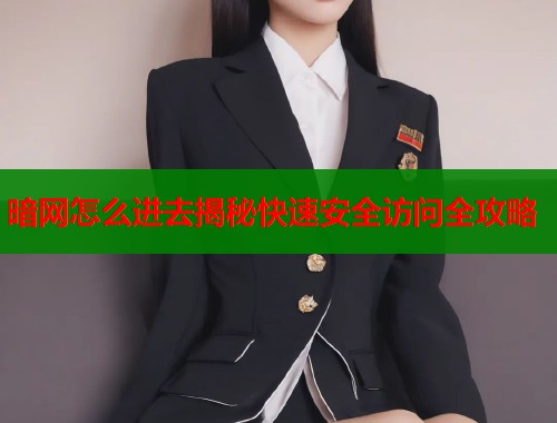 暗网怎么进去揭秘快速安全访问全攻略  第1张
