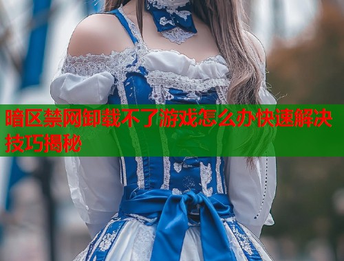 暗区禁网卸载不了游戏怎么办快速解决技巧揭秘  第1张