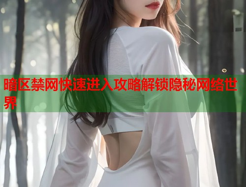 暗区禁网快速进入攻略解锁隐秘网络世界  第1张
