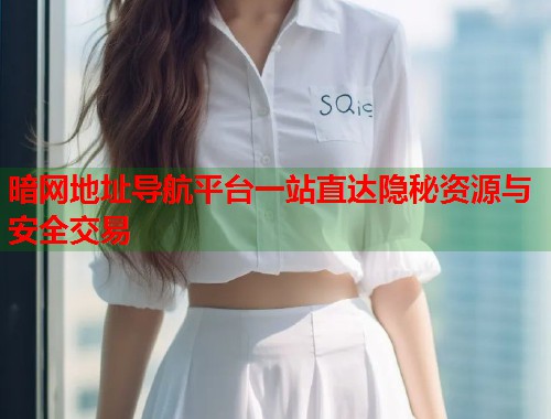 暗网地址导航平台一站直达隐秘资源与安全交易  第1张