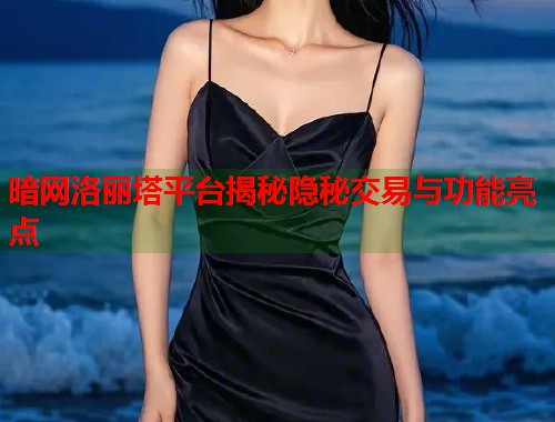 暗网洛丽塔平台揭秘隐秘交易与功能亮点  第1张