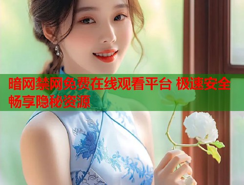 暗网禁网免费在线观看平台 极速安全畅享隐秘资源  第1张