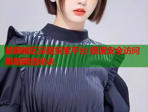 禁网暗区深度探索平台 极速安全访问黑暗网络秘诀  第1张