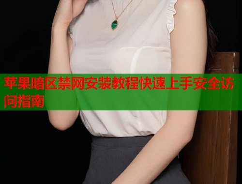苹果暗区禁网安装教程快速上手安全访问指南  第2张