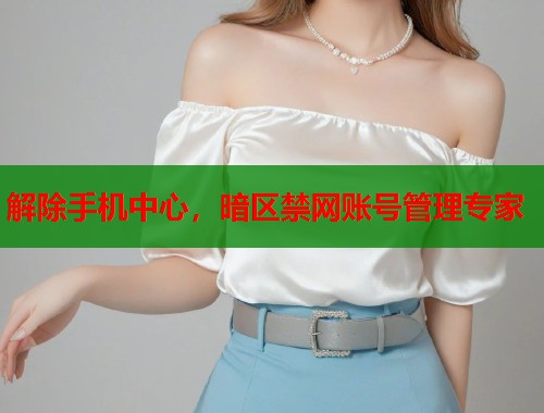解除手机中心，暗区禁网账号管理专家  第2张