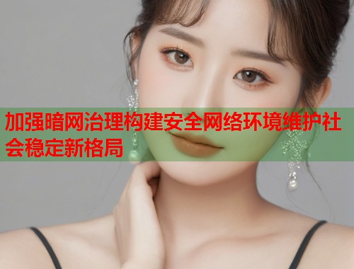 加强暗网治理构建安全网络环境维护社会稳定新格局  第1张