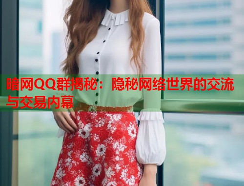 暗网QQ群揭秘：隐秘网络世界的交流与交易内幕  第1张