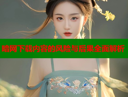 暗网下载内容的风险与后果全面解析  第1张