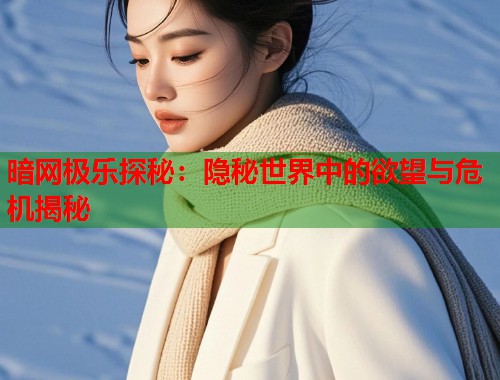 暗网极乐探秘：隐秘世界中的欲望与危机揭秘  第2张