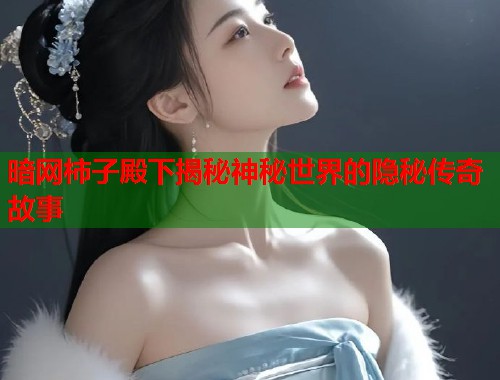 暗网柿子殿下揭秘神秘世界的隐秘传奇故事  第1张