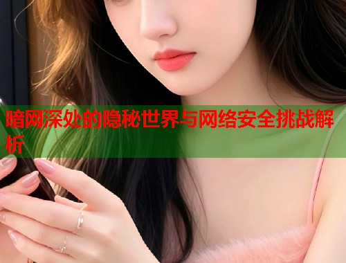 暗网深处的隐秘世界与网络安全挑战解析  第2张