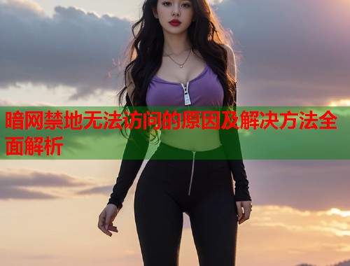 暗网禁地无法访问的原因及解决方法全面解析  第1张