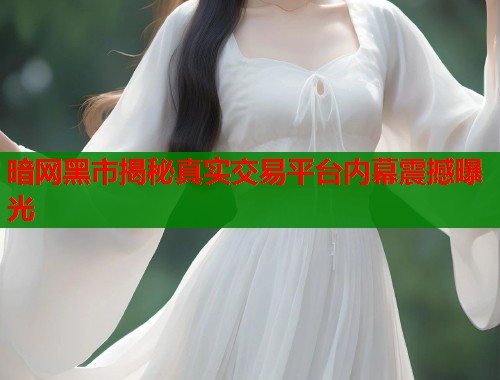 暗网黑市揭秘真实交易平台内幕震撼曝光  第1张
