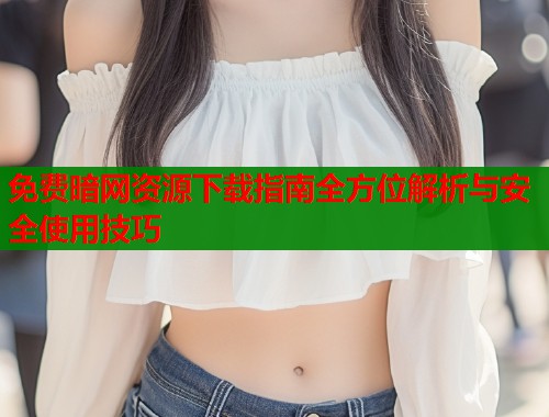 免费暗网资源下载指南全方位解析与安全使用技巧  第1张