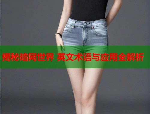 揭秘暗网世界 英文术语与应用全解析  第1张