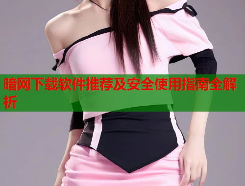暗网下载软件推荐及安全使用指南全解析  第1张