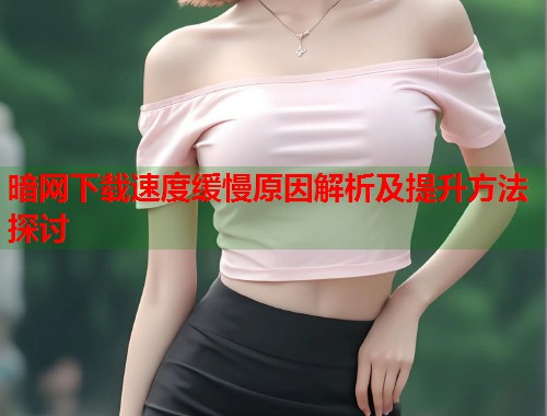 暗网下载速度缓慢原因解析及提升方法探讨  第1张