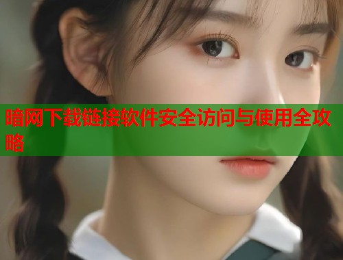 暗网下载链接软件安全访问与使用全攻略  第1张