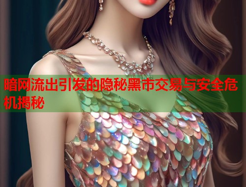 暗网流出引发的隐秘黑市交易与安全危机揭秘  第1张