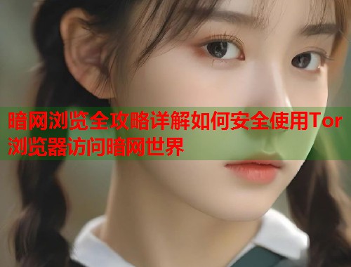 暗网浏览全攻略详解如何安全使用Tor浏览器访问暗网世界  第1张