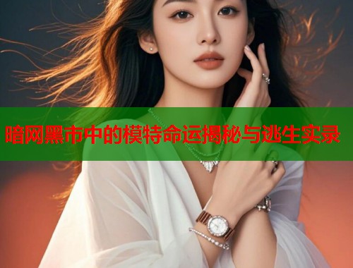 暗网黑市中的模特命运揭秘与逃生实录  第1张
