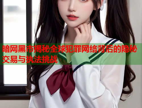 暗网黑市揭秘全球犯罪网络背后的隐秘交易与执法挑战  第1张