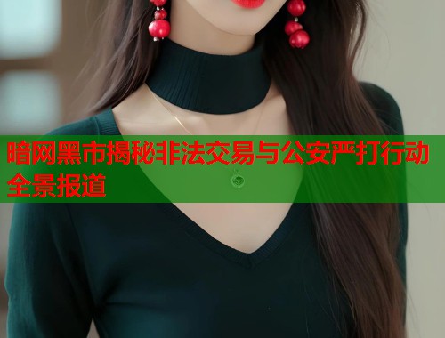 暗网黑市揭秘非法交易与公安严打行动全景报道  第1张