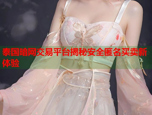 泰国暗网交易平台揭秘安全匿名买卖新体验  第2张