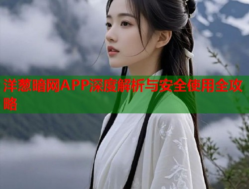 洋葱暗网APP深度解析与安全使用全攻略  第1张